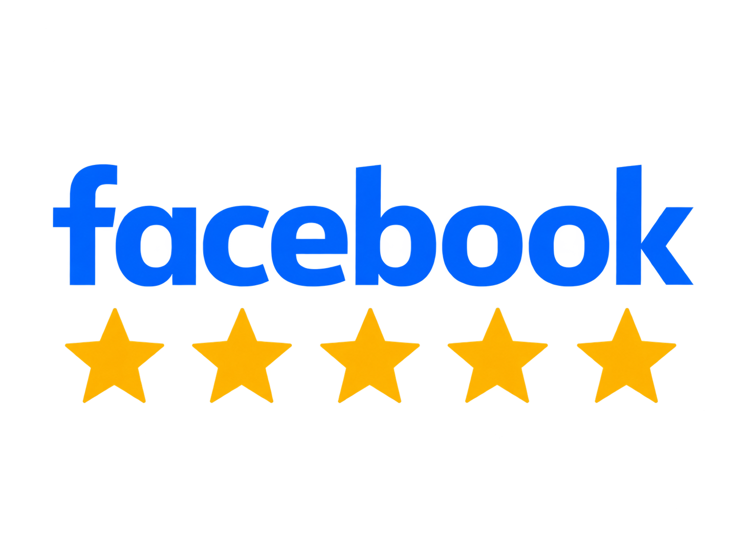 Facebook five star reviews