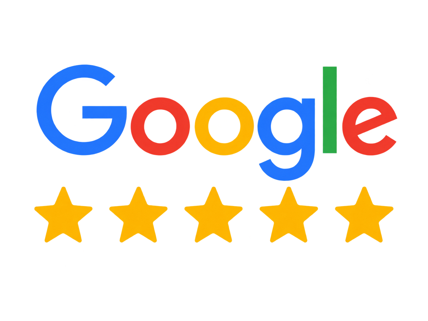Google five star reviews