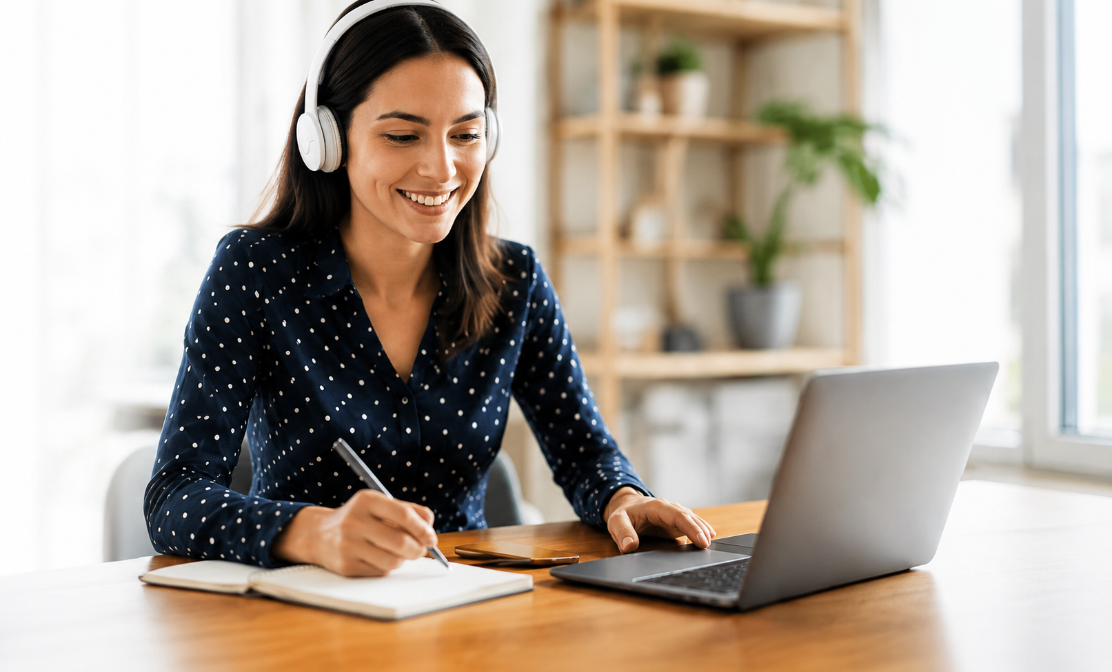 Real estate professional completing Oklahoma real estate continuing education online