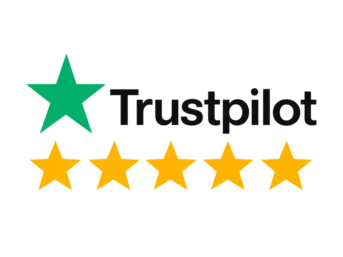 Trustpilot five star reviews